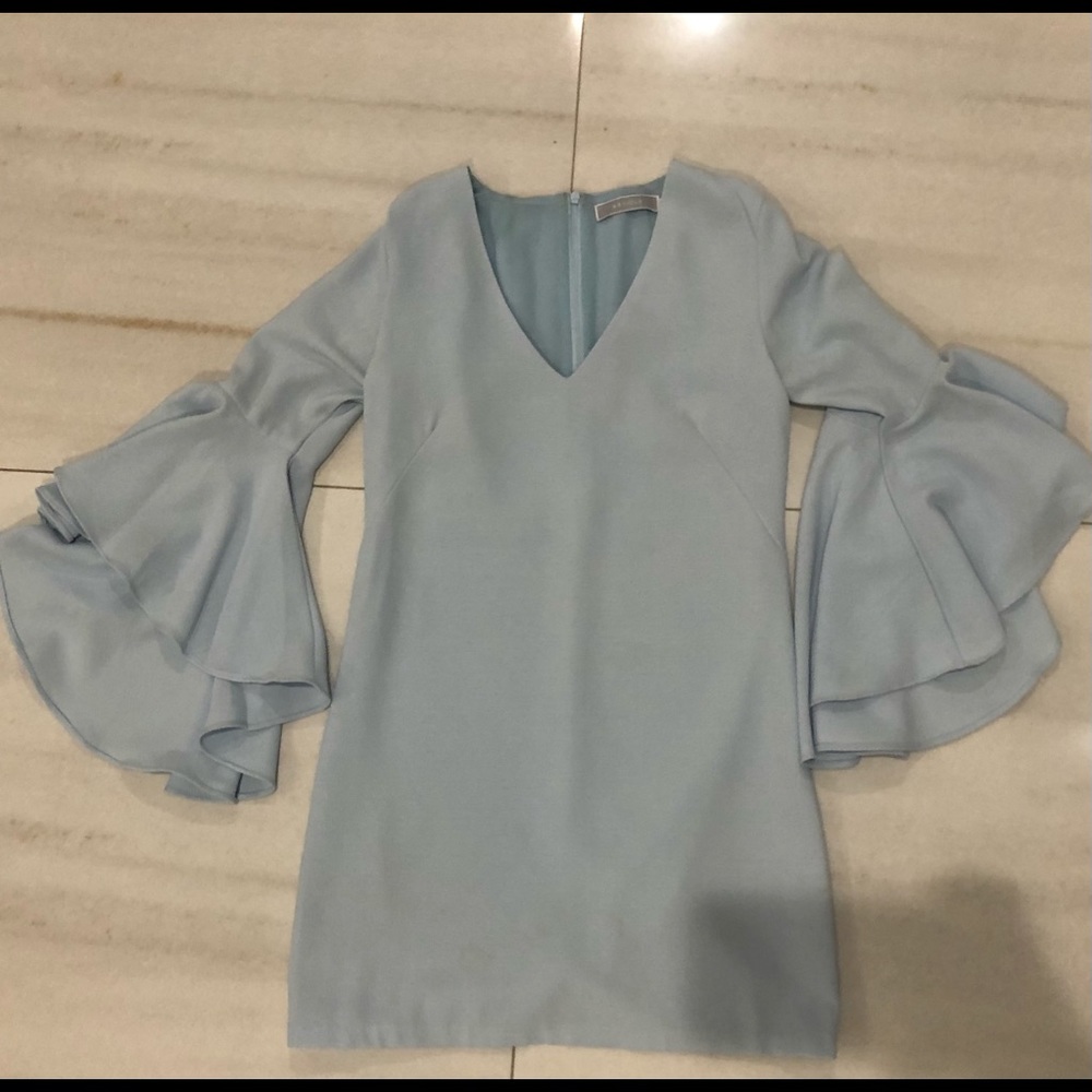 Light blue mini dress xs